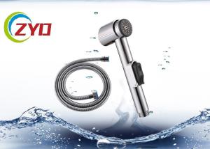 China Soft Plastic Toilet Jet Spray , Chrome Plating Finish Hand Shower For Toilet wholesale