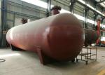 Industrial Steel 25T LPG Gas Tank 60m3 , Bullet Storage Tank ASME Standard