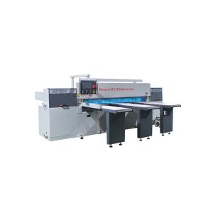 China ISO9001 21kw Horizontal Automatic Beam Saw For Wood Cutting wholesale