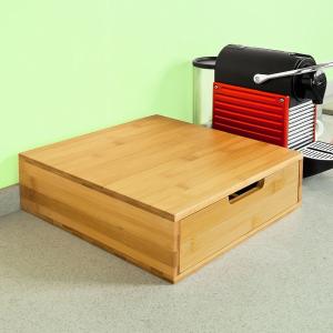 China Bamboo Coffee Capsule Tea Holder Stand Box wholesale