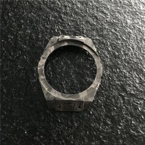 China Women Smart Carbon Fiber Watch Case , Carbon Fibre Machining Forged Surface wholesale