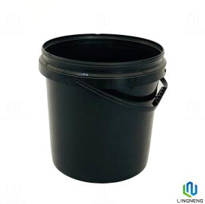 China Round 5 Litre Plastic Buckets For Storage And Turnover Free Sample wholesale