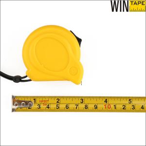 China Yellow Steel Measurement Tape , 3m 10ft Metric Imperial Tape Measure For Handicraftsman wholesale