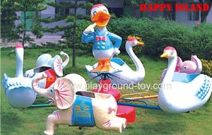 China Animal Fiberglass Seesaw Playground Equipment For Outdoor Park Or Kindergarten RYA-19813 wholesale
