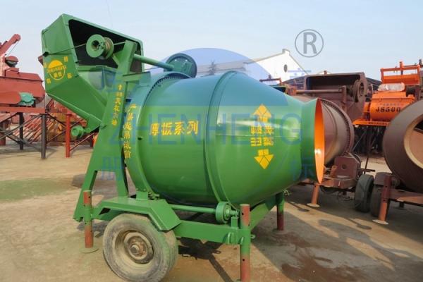 380V Reversing Drum Electric JZC750 Concrete Mixer 1200L Charging Capacity