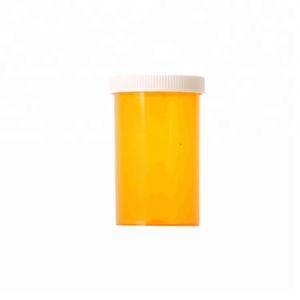 Tablet Bottle Frosted 300cc PET Empty Plastic Pharmaceutical Vitamin Capsule