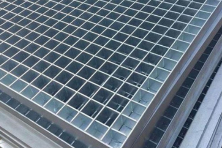 Carbon Steel Serrated Galvanized Grating 25x3 Serrated Steel Bar Grating