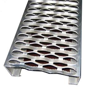 China Industrial Aluminum Perforated 3.5mm Grip Strut Plank Grating wholesale