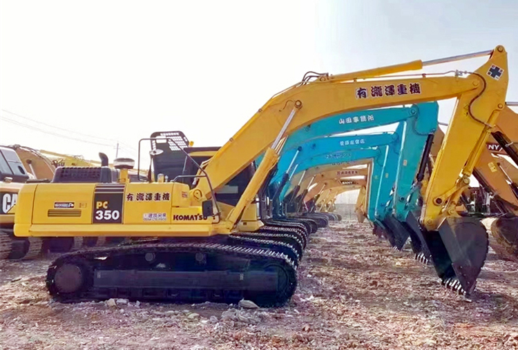 Japan Made Komatsu PC350-7 Crawler Excavator 35 Ton for Earth-Moving Good Condition