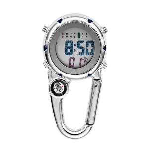 China Multi Specification Multifunctional Metal Clip On Watch For Mountaineering wholesale