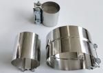 Exhaust Wd 3 Inch Lap Joint Clamp Auto Pipe Repair Spare Parts Stainless Steel