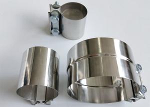 China Exhaust Wd 3 Inch Lap Joint Clamp Auto Pipe Repair Spare Parts Stainless Steel wholesale