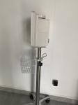 Medical patient monitor trolley and stainless steel medical cart