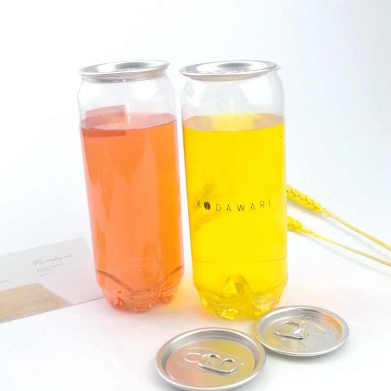 Screen Printing Logo Anti Leakage 500ml Plastic Juice Bottles For Party