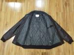 Men'S Cotton Padded Jacket Winter Faux Leather Pu Motorcycle