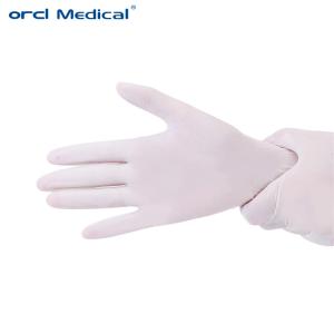 China High Elasticity Rubber Latex Surgical Gloves For Food Processing wholesale