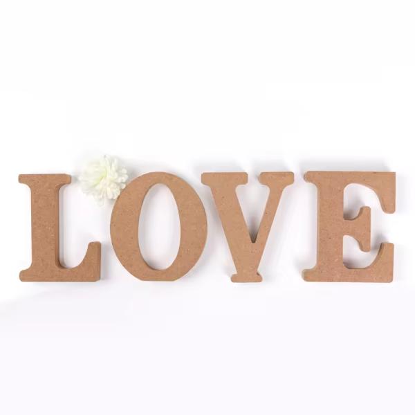 Customized Wooden Letter Painting or Decorating For Home Decor or Party Decorations