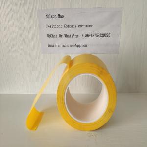 China Single Sided Floor Marking Adhesive Tape / PVC Yellow Line Marking Tape wholesale