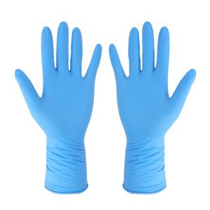 China Powder Free Ce En374 En455 Inspection Medical Nitrile Gloves wholesale