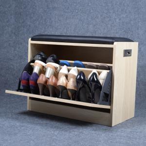 China One Drawer Sponge Cushion 47CM Shoe Cabinet Stool With Lid wholesale
