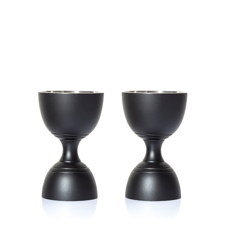 Factory Direct Metal SS Measuring Price Mini Stainless Steel Slim Double Bell Barware Custom Bar Jigger