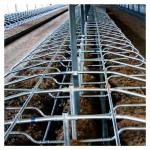Stainless Steel two side cow free stall Anti Corrosion