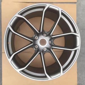 China 10J 5x130 22 Inch Aluminum Rims , ET45 Cast Aluminum Wheels wholesale