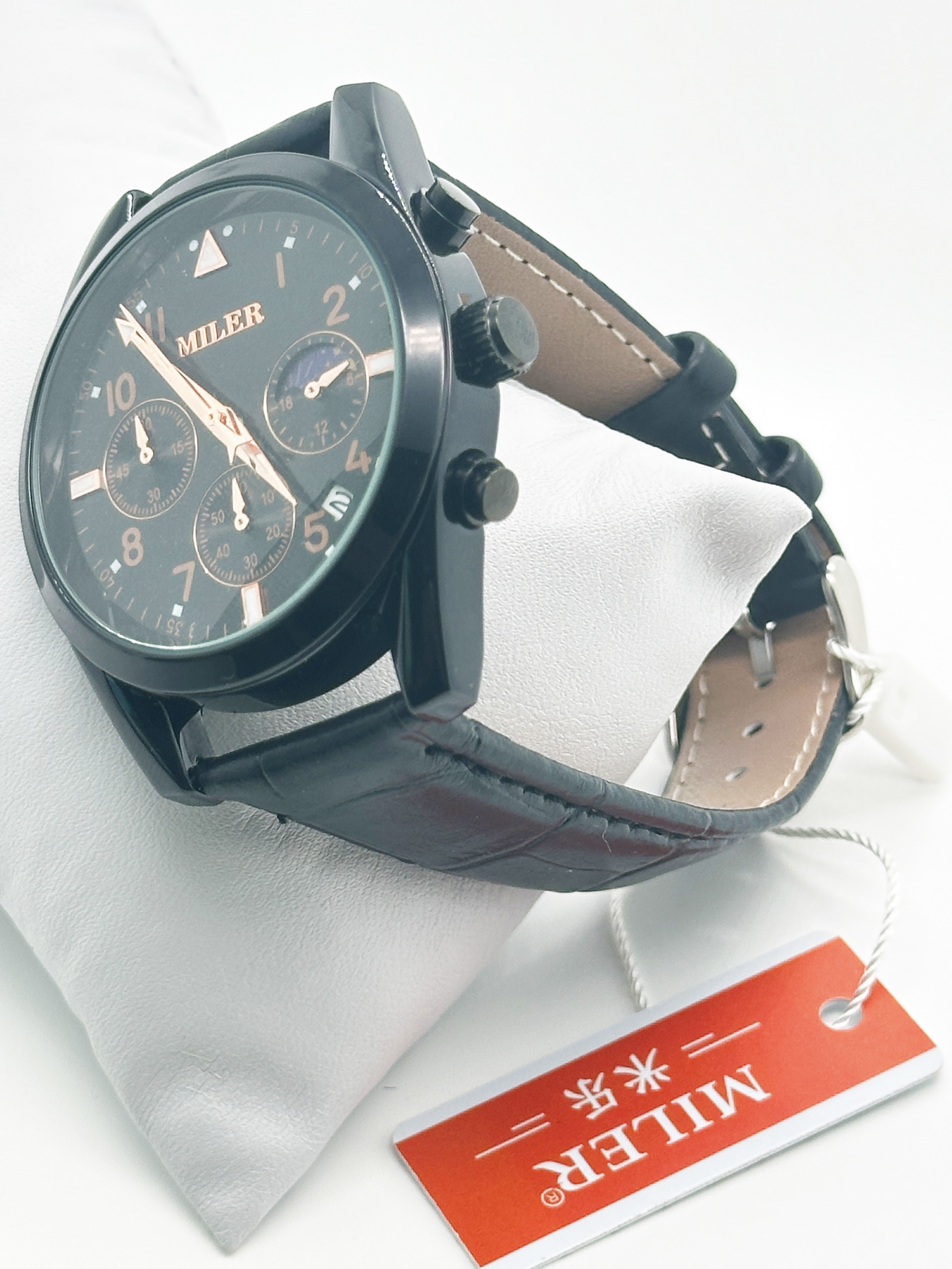 Custom Luxury Waterproof Wristwatch Analog And Digital Display Mens Stylish Watch