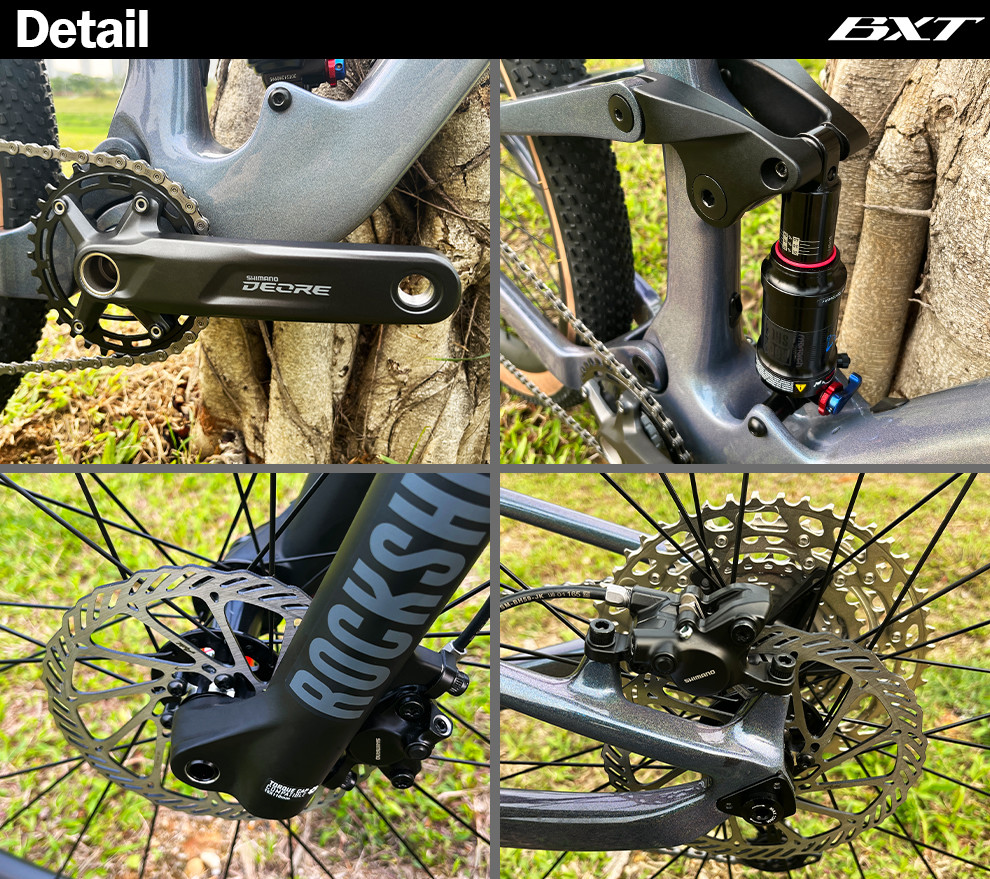 Customizable 11 Speed Full Carbon Fiber Bicycle With Rockshox Fork