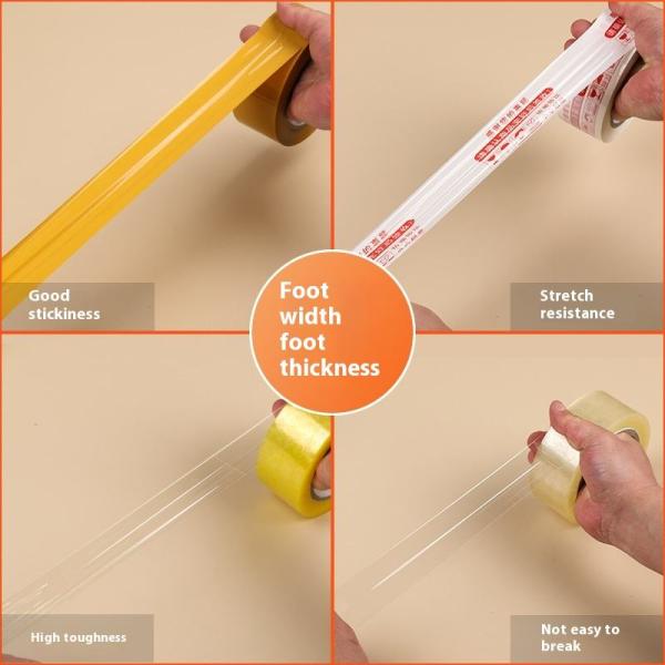 Printed Packing Tape Bopp Transparent Adhesive Film Custom Packing Tape With Logo