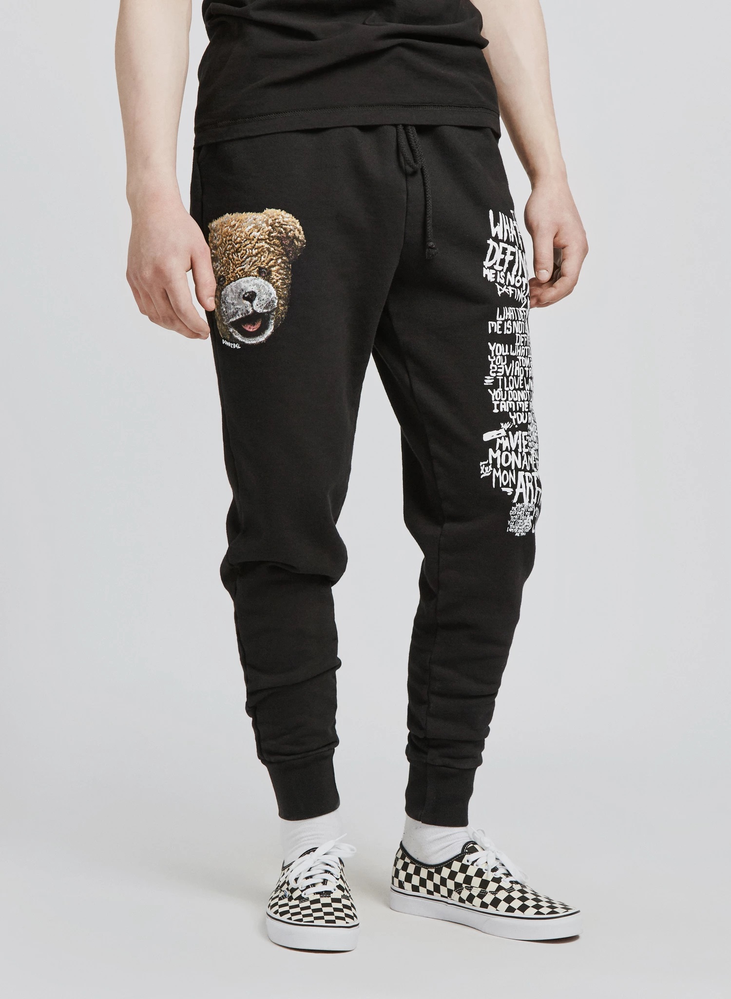 Unisex Drawstring Nylon Sweatpants Breathable Customs Logo And Color