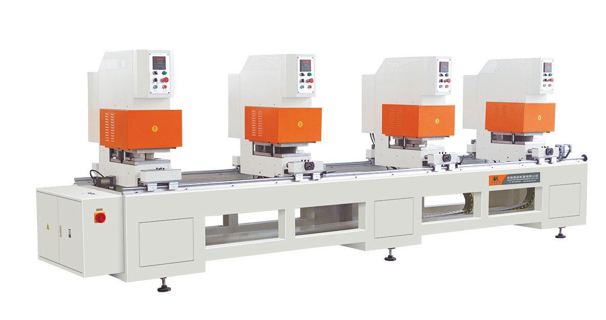 4 headUPVC seamless welding machiine door making welding/single/double head welding/plastic welding