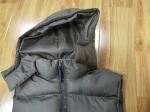 Grey Black Mens Puffer Vest Jacket Bubble Packable Polyester Lining