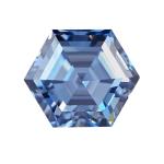 Hexagon Cut Sapphire Grey Loose Moissanite Gemstones Diamond Jewelry