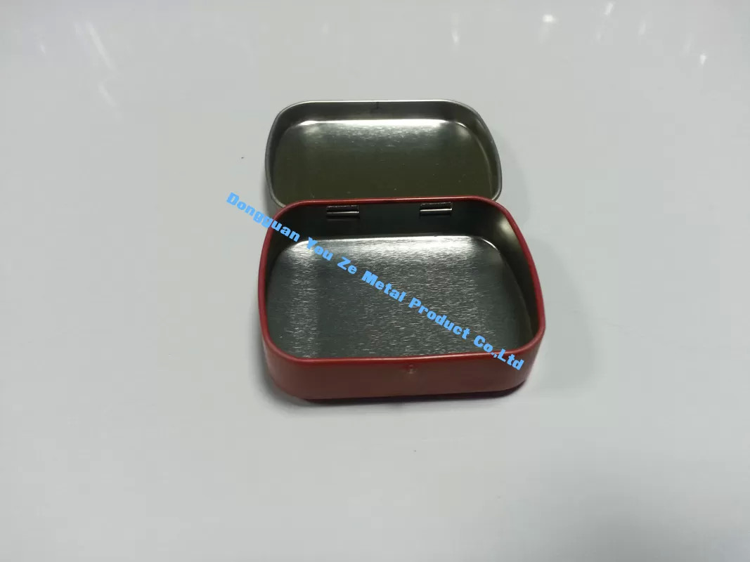 Popular Small Mint Tins Mini Metal Box with Plastic Insert Custom Tin Box