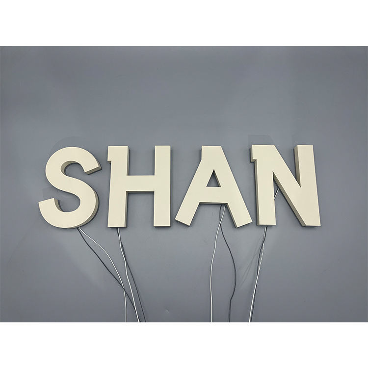 LED Luminous Characters Acrylic Borderless Luminous Logo Door Sign Luminous Character Logo