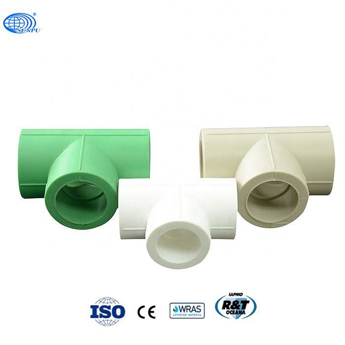 PPR Plastic Pipe Fittings PPR Equal Tee
