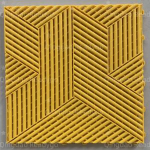 China Modern Grey Square Garage Floor Tiles wholesale