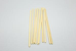 China Unicolor Eco Friendly Bamboo Straws BBQ Disposable 3.0mm 4.0mm 5.0mm Diameter wholesale