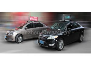 China 4G Control Taxi LED Display SMD2727 5mm Pixel Pitch Panel With GPS Location wholesale