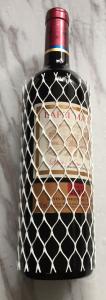 China Soft Polyethylene Protective Netting Sleeve , Protective Wine Bottle Net wholesale