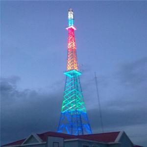 China Lattice Steel Design Cellular Telecom Radio And Television Tower GSM wholesale