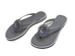 Quick Drying Flip Flops 36-41 PVC Ladies Flat Sandals