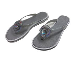 China Quick Drying Flip Flops 36-41 PVC Ladies Flat Sandals wholesale