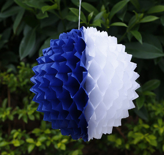 Holiday wedding decoration paper crafts custom multicolor honeycomb ball festive wedding supplies holiday decorations