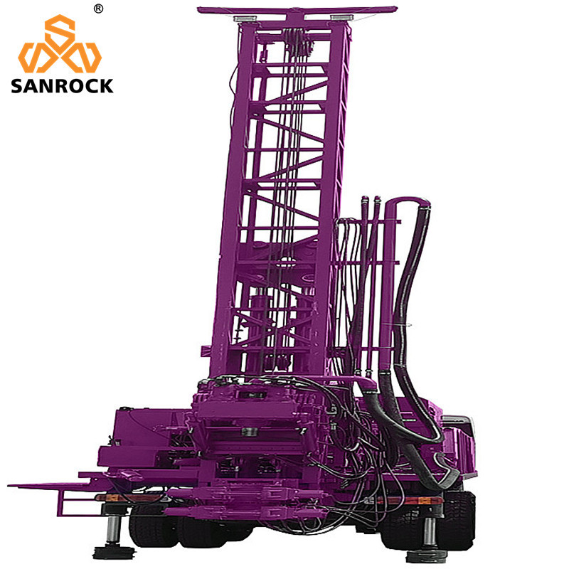 Truck Mounted Water Well Drilling Rig Machine Borehole Deep Water Well Drilling Rig 1000m