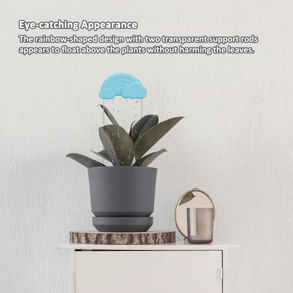 Silicone Rainbow Plant Waterer, Plant Watering Rain Cloud, Plant Lover Gifts, Plant Lady Gifts For Women, Plant Accessories,House Warming Gifts New