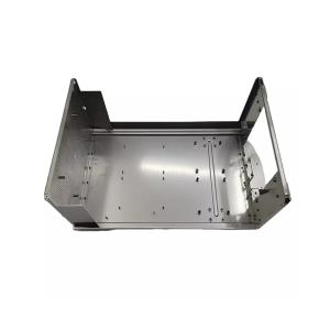 China Black Powder Coated Fabrication Steel Metal Frame Parts Deep Stamping wholesale