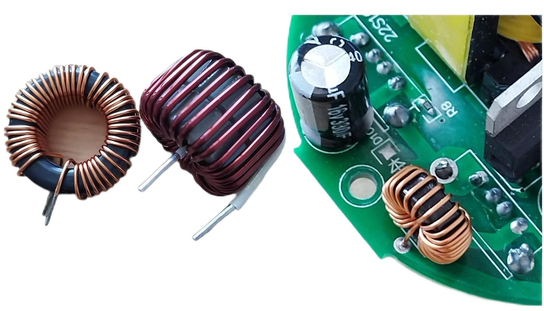 Magnetic Toroidal Core Inductor Common Mode Iron Core Material