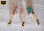 Yellow Screen Printing Squeegee Blades Wooden Handle 75A 40cm Length